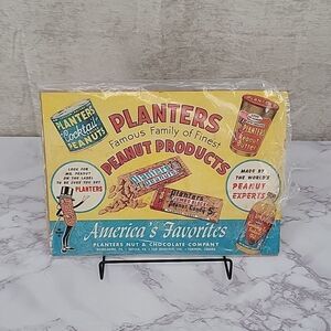 Planters Peanuts Advertising Sales Promo Ad Vintage